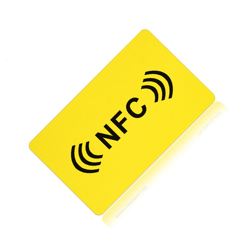 13.56MHZ फ्रिक्वेन्सी प्लास्टिक RFID Nfc सम्पर्करहित भुक्तानी सुरक्षा nfc स्मार्ट कार्ड