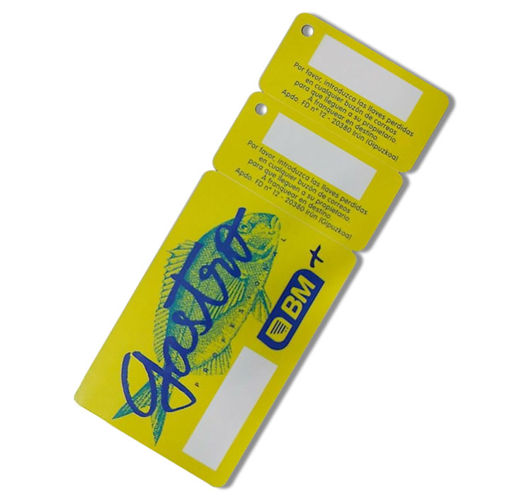 के PVC Card 2 in 1 Snap-off Plastic Combo Hang Tag बजारमा नयाँ परिचय हो?